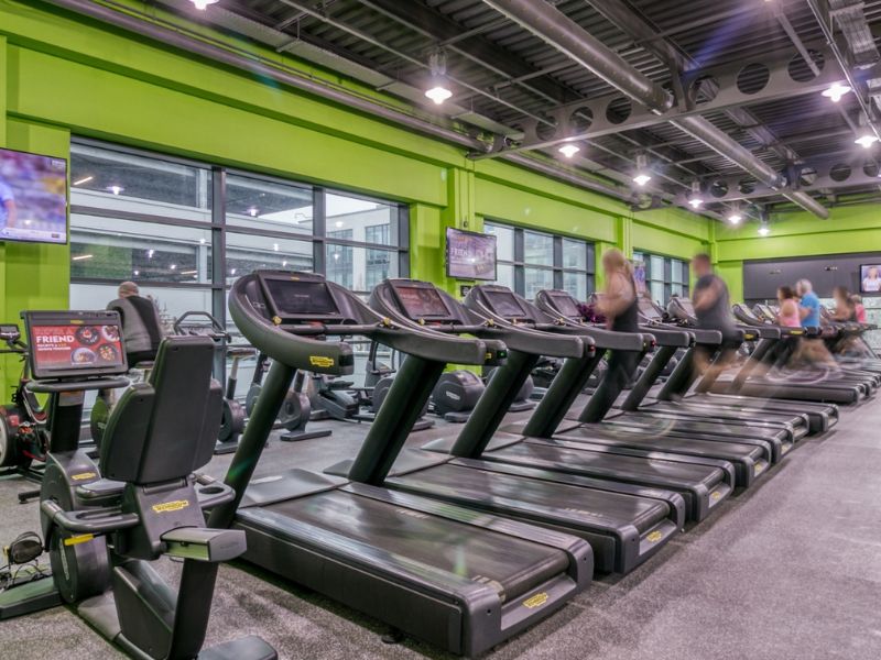 Treadmills in Village Gym Aberdeen