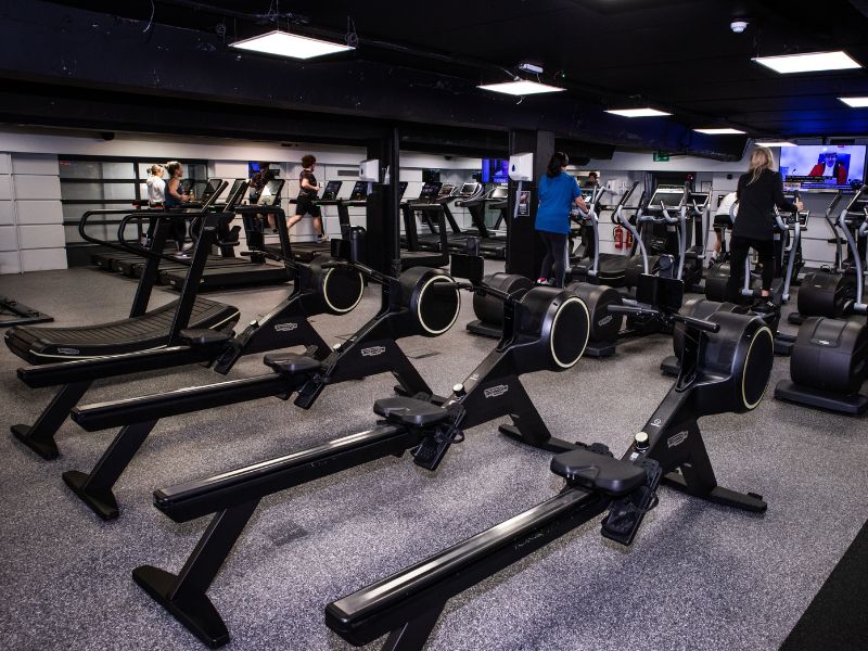 Resistance & Cardio Equipment at Ashton-Moss Village Gym