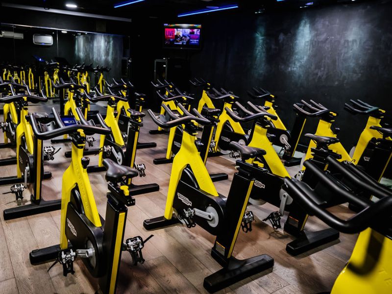 Spin Bikes at Village Gym Liverpool