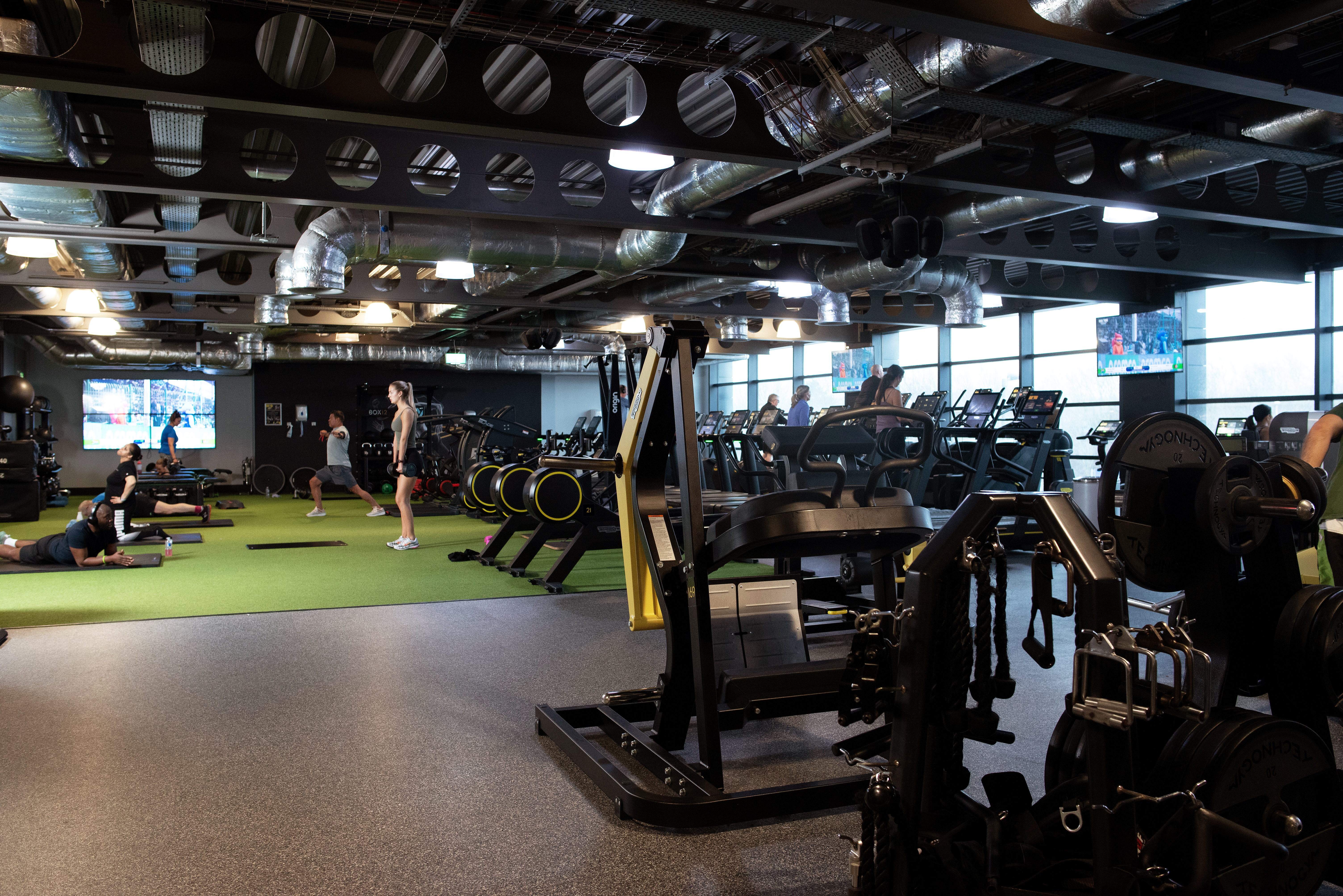 Village Gym floor Aberdeen