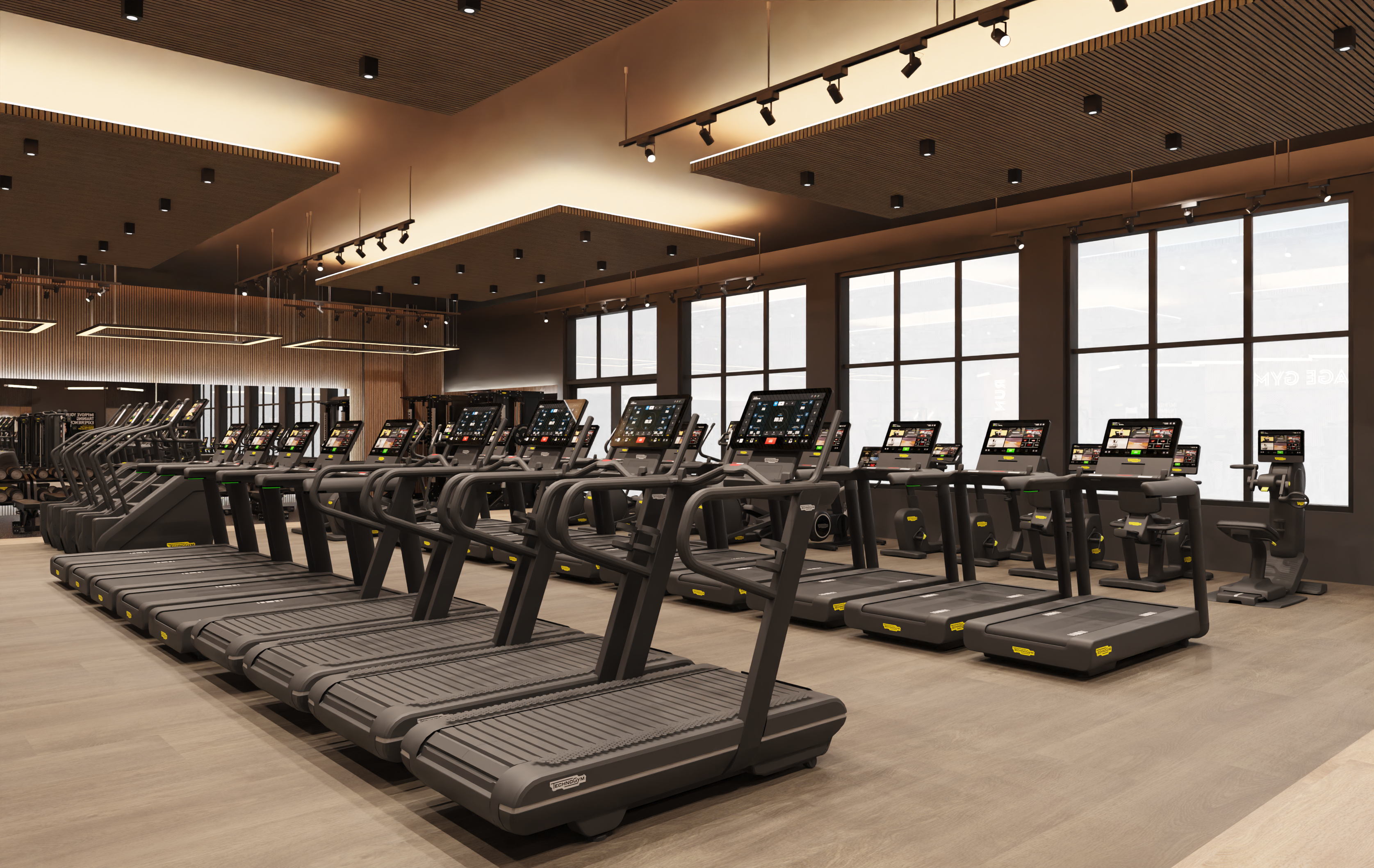 Gym at Village Health + Wellness Club Sheffield
